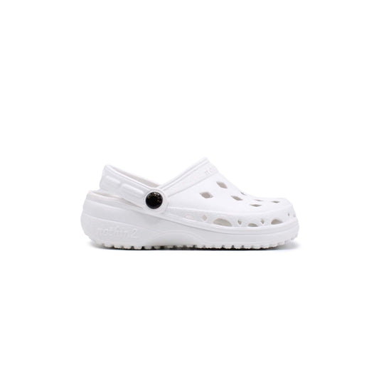 NOTHINZ WHITE SIMPLE CLOG