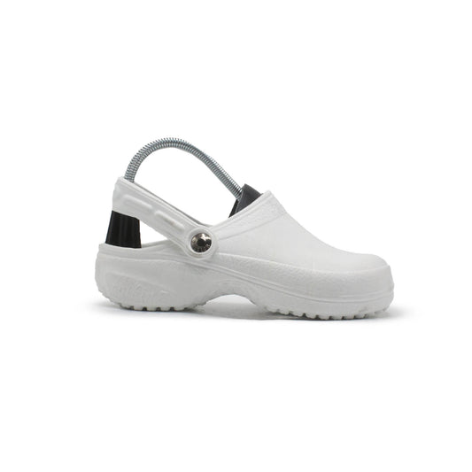 NOTHINZ WHITE SIMPLE CLOG