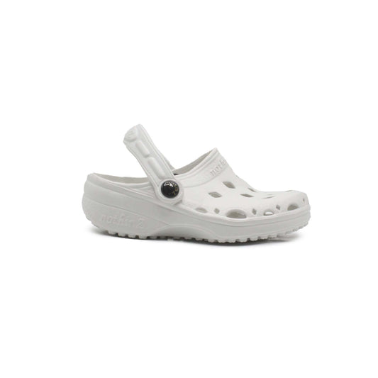 NOTHINZ WHITE SIMPLE CLOG