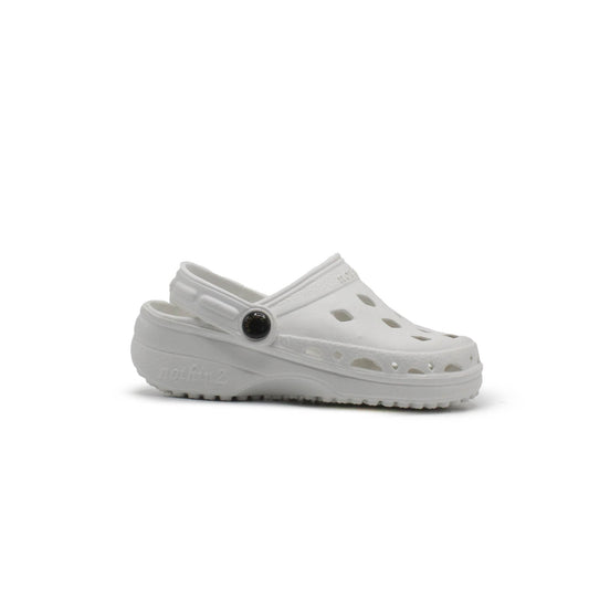 NOTHINZ WHITE SIMPLE CLOG