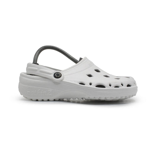 Nothinz White Clog