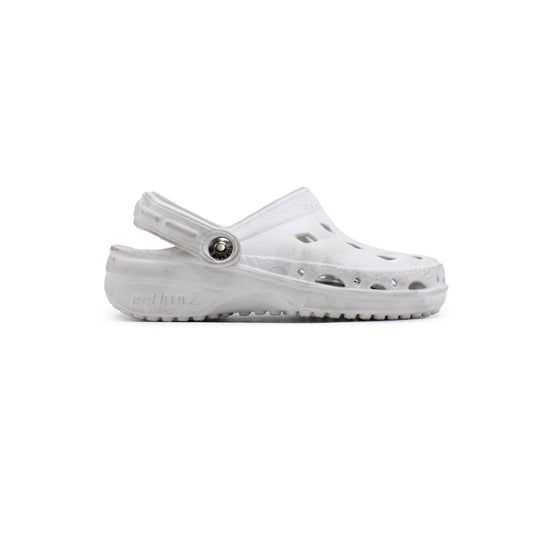 Nothinz White Clog