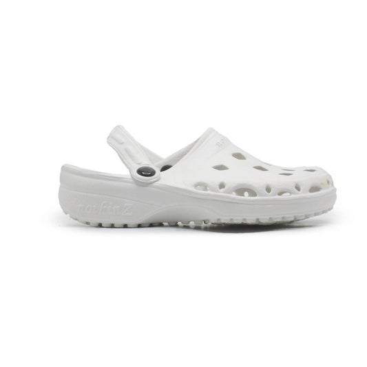 Nothinz White Clog