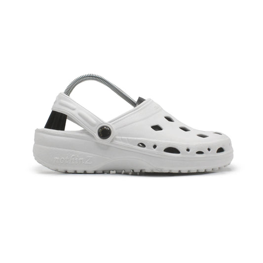 Nothinz White Clog