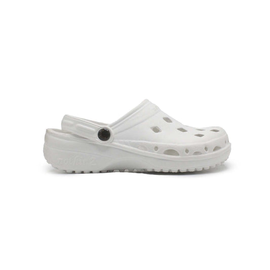 Nothinz White Clog