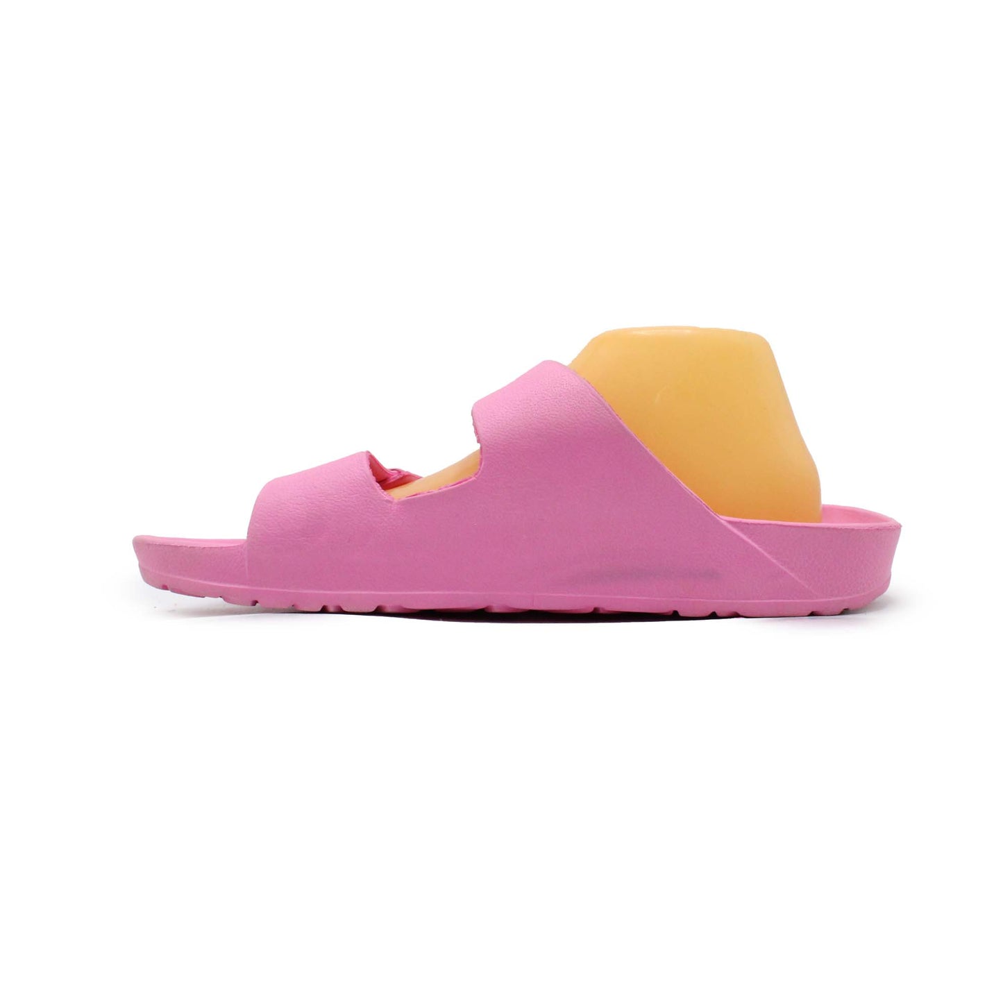 Classic pink Double Strap Slide