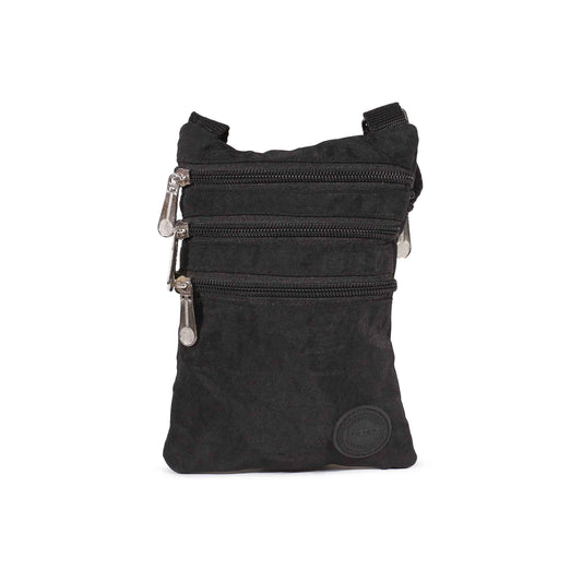 Lorenz Black Shoulder Bag