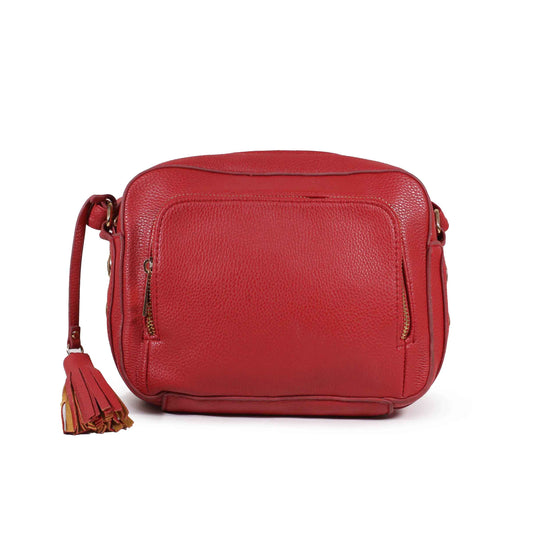Classic Red Shoulder Bag
