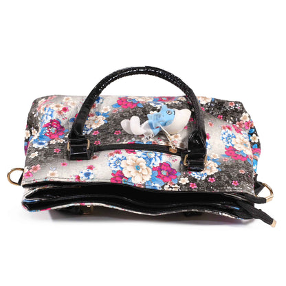Flower Printed Women Shoulder Bag