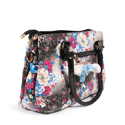 Flower Printed Women Shoulder Bag