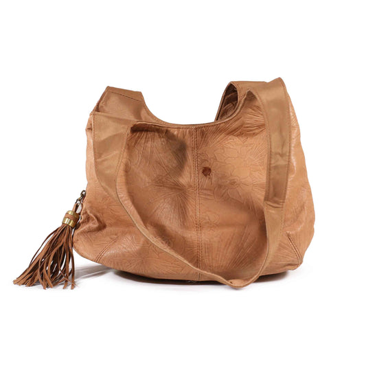 Classic Camel Brown Women Shoulder Bag