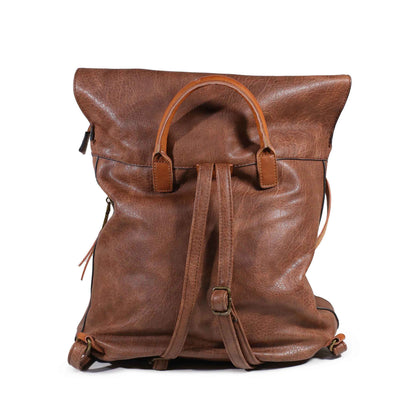 CLASSIC WOMENS BROWN BACKPACK