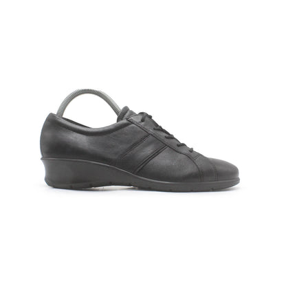 Ecco Black kids Leather Shoe