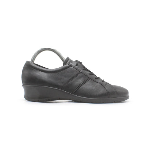 Ecco Black kids Leather Shoe