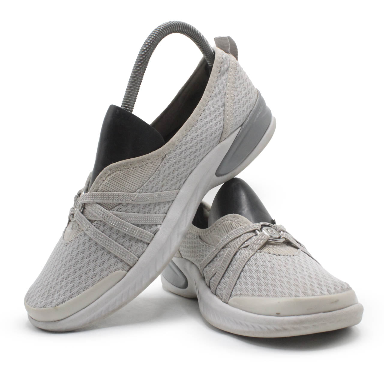 Bzees Rosie Grey Gradient Comfort Casual Shoe