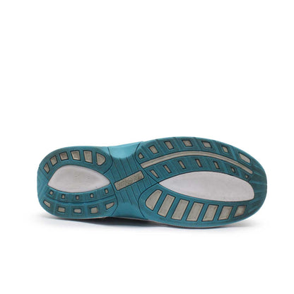 Orthofeet Biofit Wide Coral Gray Stretch Knit Sneaker