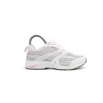 Classic White Pink Running Shoe