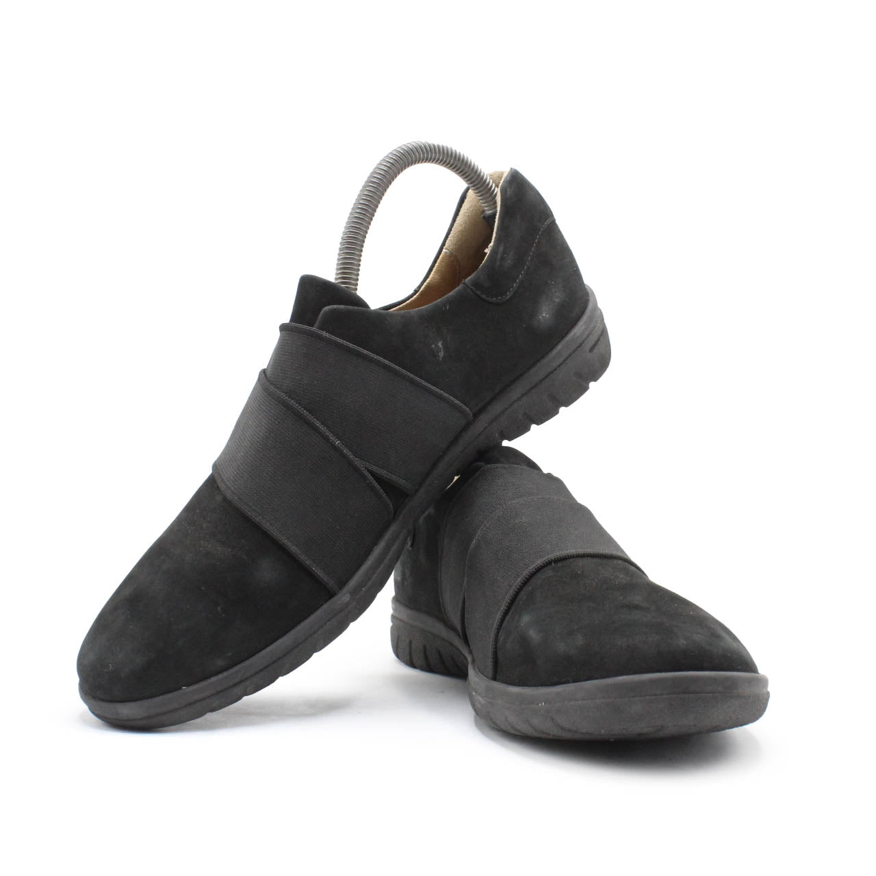 Hartjes Women Black Casual Slip On