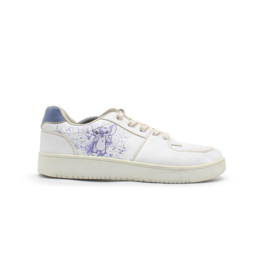 STITCH WHITE CASUAL SHOE
