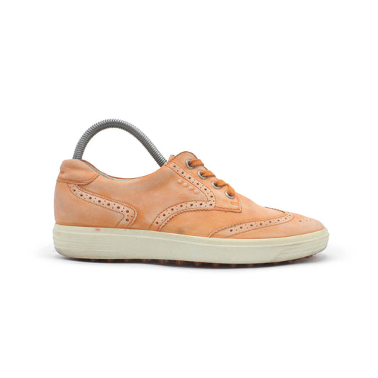 ECCO Orange Golf Shoe
