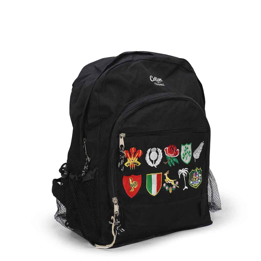Cotton Traders Black Backpack