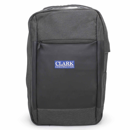 Clark Black Laptop Backpack