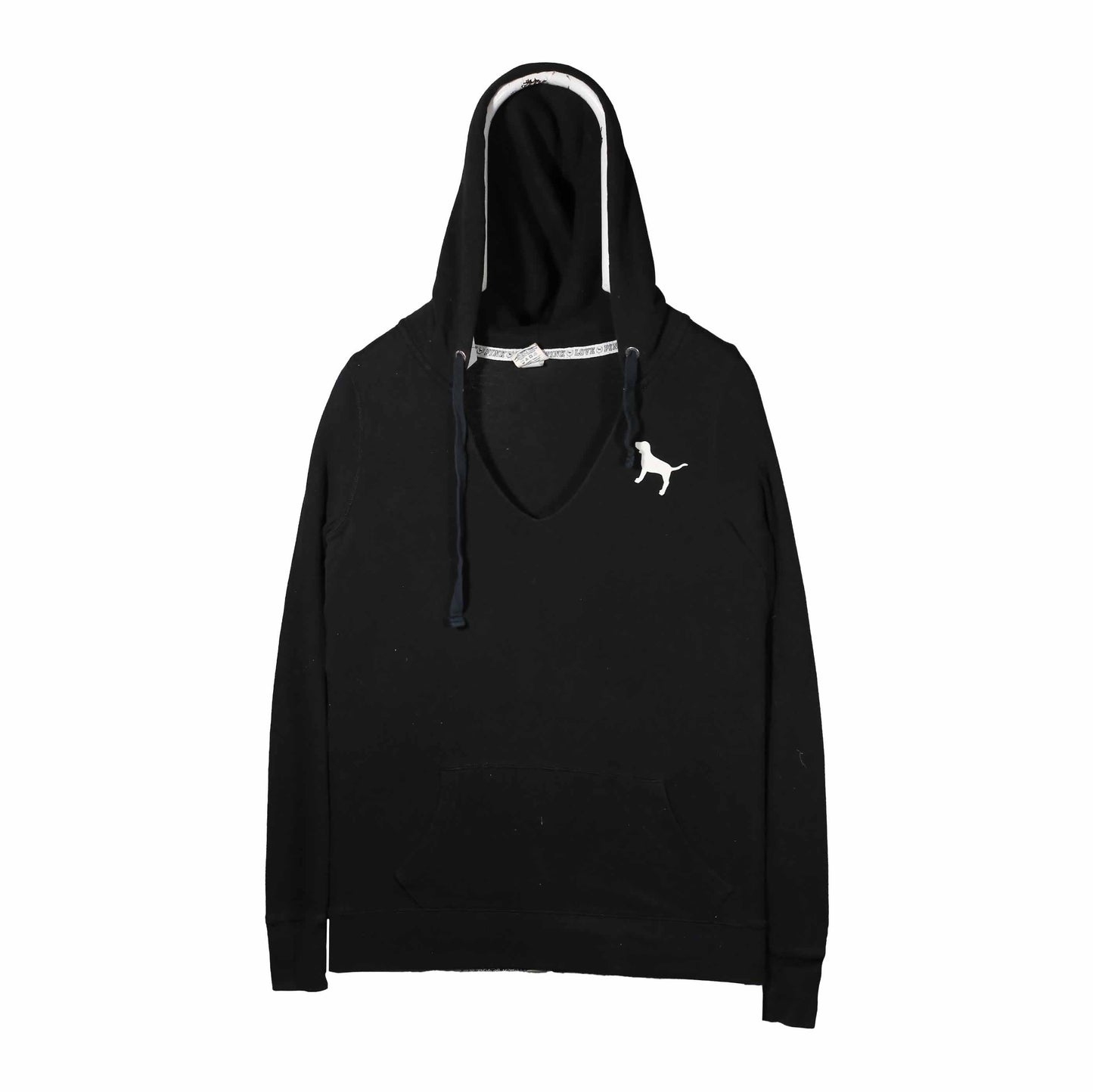 Pink Victorias Secret Black Hoodie SWAG KICKS