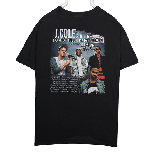 J.Cole Black Round Neck T-Shirt