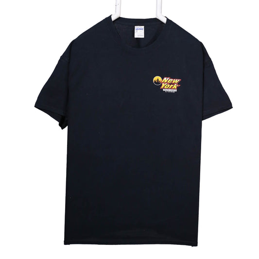Gildan Ultra Cotton Black Round Neck T-Shirt