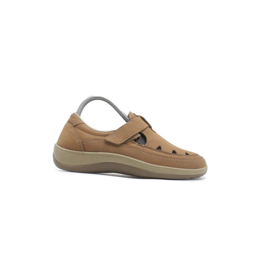 Orthofeet Serene Tan Casual Shoe