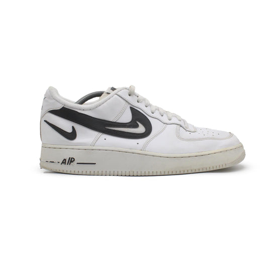 Nike Air Force 1 Low 07 FM Cut Out Swoosh White Black