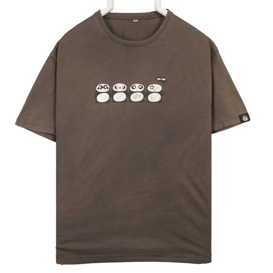 Classic Grey Mens Round Neck T-shirt