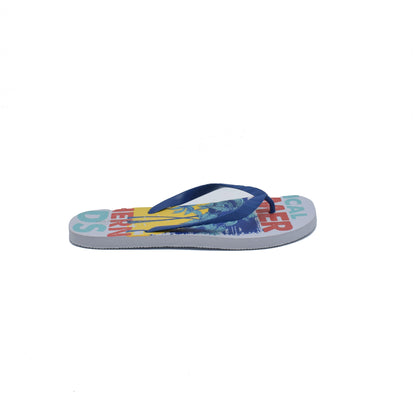 WATER FISH WHITE/BLUE SLIPPER